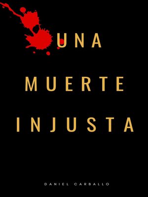 cover image of Una Muerte Injusta